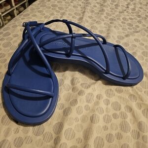 McQ by Alexander McQueen Royal Blue Sandals